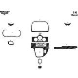 Meriç® Renault Kangoo Ön Torpido Kaplama Analog 14 Parça 2009-2016