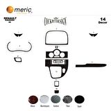 Meriç® Renault Kangoo Ön Torpido Kaplama Analog 14 Parça 2009-2016