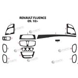 Meriç® Renault Fluence Ön Torpido Kaplama 13 Parça 2010-›