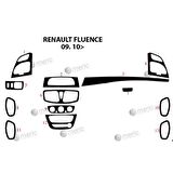 Meriç® Renault Fluence Ön Torpido Kaplama 13 Parça 2010-›
