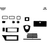 Meriç® Peugeot J9 Premier Ön Torpido Kaplama 18 Parça 2006-2010