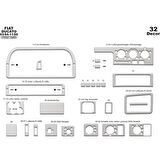 Meriç® Peugeot Boxer/Jumper/Ducato Ön Torpido Kaplama 32 P. 94-02