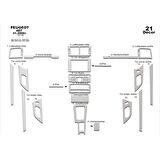 Meriç® Peugeot 407 Ön Torpido Kaplama 11 Parça 2005-2010