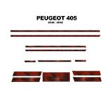 Meriç® Peugeot 405 Ön Torpido Kaplama 12 Parça 1986-1992