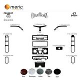 Meriç® Peugeot 207 Ön Torpido Kaplama 17 Parça 2007-›