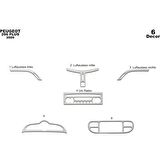 Meriç® Peugeot 206 Plus Ön Torpido Kaplama 6 Parça 2009-›