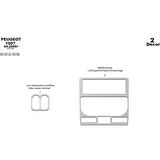 Meriç® Peugeot 1007 Ön Torpido Kaplama 2 Parça 2005-›