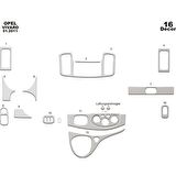 Meriç® Opel Vivaro Ön Torpido Kaplama 16 Parça 2011-2014