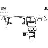 Meriç® Nissan Primera Ön Torpido Kaplama 12 Parça 1999-2002