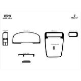 Meriç® Nissan Pick-Up Ön Torpido Kaplama 7 Parça 1998-1999