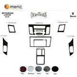Meriç® Mitsubishi Lancer Ön Torpido Kaplama 9 Parça 2009-2016
