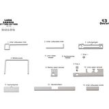 Meriç® Lada Samara Ön Torpido Kaplama 13 Parça 1986-1999