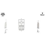 Meriç® Lada Priora Ön Torpido Kaplama 7 Parça 2007-›