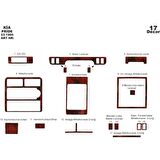 Meriç® Kia Pride Ön Torpido Kaplama 17 Parça 1995-2006