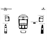 Meriç® Kia Cerato LX Sedan Ön Torpido Kaplama 8 Parça 2004-2007