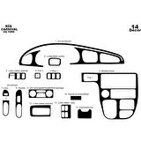 Meriç® Kia Carnival Ön Torpido Kaplama 14 Parça 1999-2006