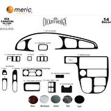 Meriç® Kia Carnival Ön Torpido Kaplama 14 Parça 1999-2006