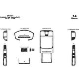 Meriç® Isuzu D Max Tek Kabin 2x2 Maun Kaplama 14 Parça 2005-2006