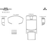 Meriç® Isuzu D Max Çift Kabin 4x4 Maun Kaplama 6 Parça 2005-2006