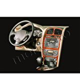 Meriç® Hyundai Santa Fe Ön Torpido Kaplama 9 Parça 2002-2006