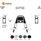 Meriç® Hyundai i30 Ön Torpido Kaplama 9 Parça 2007-2012