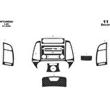 Meriç® Hyundai i20 Ön Torpido Kaplama 11 Parça 2009-2012