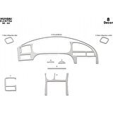 Meriç® Hyundai Elantra Ön Torpido Kaplama 8 Parça 2000-2004