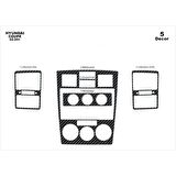 Meriç® Hyundai Coupe Ön Torpido Kaplama 5 Parça 2005-2008