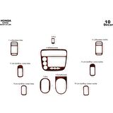 Meriç® Honda Civic Ön Torpido Kaplama 10 Parça 2001-2006