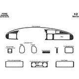 Meriç® Ford Ranger Ön Torpido Kaplama 12 Parça 1999-2006