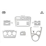 Meriç® Ford Fusion Ön Torpido Kaplama 9 Parça 2005-2010