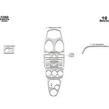 Meriç® Ford Fiesta Ön Torpido Kaplama 10 Parça 2005-2010