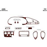 Meriç® Ford Fiesta Ön Torpido Kaplama 13 Parça 1999-2002