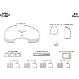 Meriç® Ford Explorer Ön Torpido Kaplama 16 Parça 1993-1995