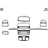 Meriç® Fiat Linea Ön Torpido Kaplama 10 Parça 2007-2012