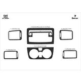 Meriç® Fiat Idea Ön Torpido Kaplama 7 Parça 2004-2009