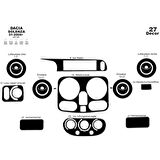 Meriç® Dacia Solenza Ön Torpido Kaplama 27 Parça 2004-2009