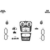 Meriç® Dacia Sandero Ön Torpido Kaplama 22 Parça 2010-›