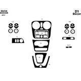 Meriç® Dacia Dokker Ön Torpido Kaplama 21 Parça 2013-›