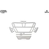 Meriç® Citroen C4 Picasso Ön Torpido Kaplama 9 Parça 2006-2010