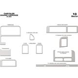 Meriç® Chrysler Grand Cherokee Ön Torpido Kaplama 10 P. 1996-1999