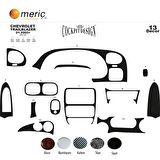 Meriç® Chevrolet Trailblazer Ön Torpido Kaplama 13 Parça 2002-2007