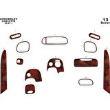 Meriç® Chevrolet Corvette Ön Torpido Kaplama 13 Parça 1997-2005