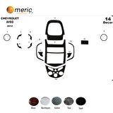 Meriç® Chevrolet Aveo Ön Torpido Kaplama 14 Parça 2012-›