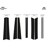 Meriç® Bmw X5 Kapı Kaplama 10 Parça 2000-2006