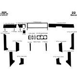 Meriç® Bmw 5 E34 Ön Torpido Kaplama 22 Parça 1988-1995