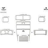 Meriç® Audi A3 Ön Torpido Kaplama 8 Parça 1996-2000