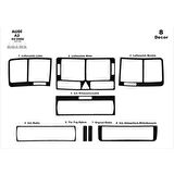 Meriç® Audi A2 Ön Torpido Kaplama 8 Parça 2000-2005