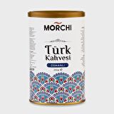 MORCHI Türk Kahvesi Dağ çilekli+Osmanlı+Dibek üçlü set (250 gr+250 gr+250 gr) Teneke Kutu