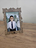 Ahşap Fotoğraf Çerçevesi 10x15 cm Dekoratif, Masa Üstü Çerçeve